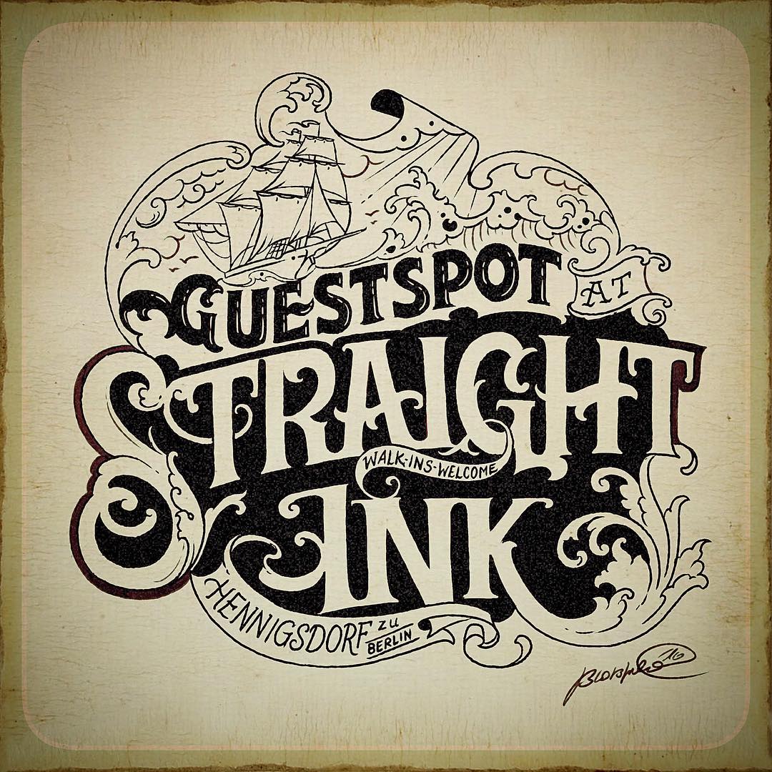 today i visit michel @straightink in hennigsdorf /berlin, a old friend of mine.