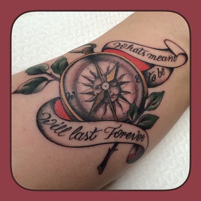 Did this few weeks ago,
#stuckinthepasttattoo #bright_and_bold #germantattooers