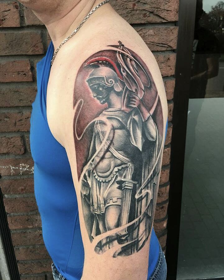 Saint Florian by Tony Adamson TattooNOW