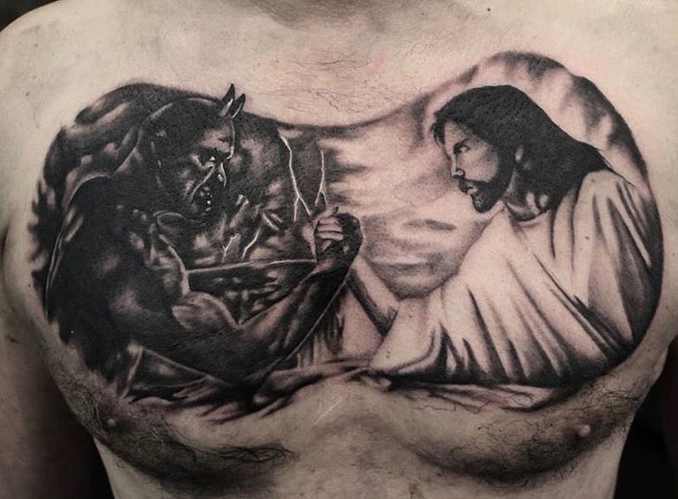 Also done by @tommyschaarschmidt  #blackwork #blackworktattoo #zeitgeisttattoo #...