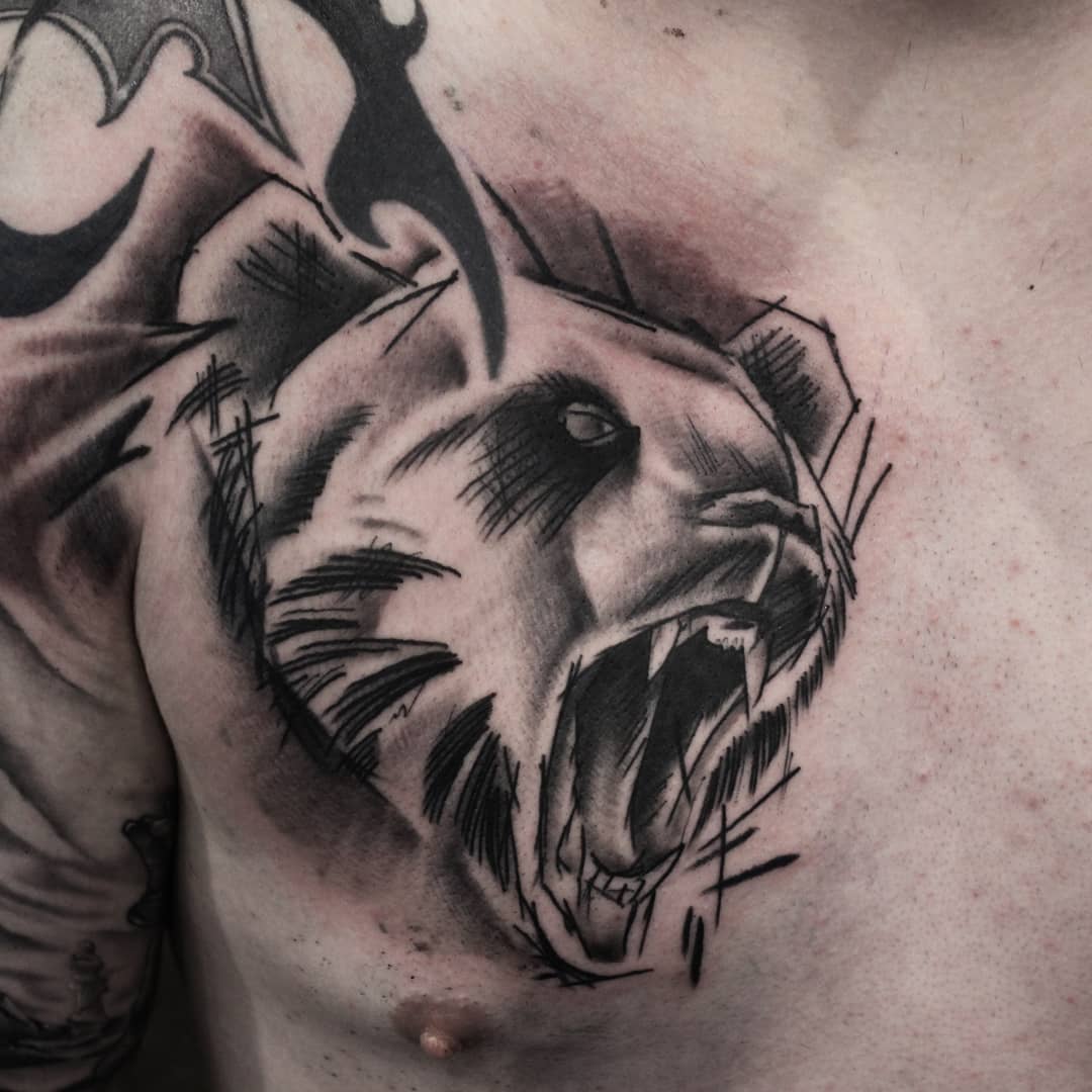 And now something completly diffrent thx for your trust sebastian
#germantattooe