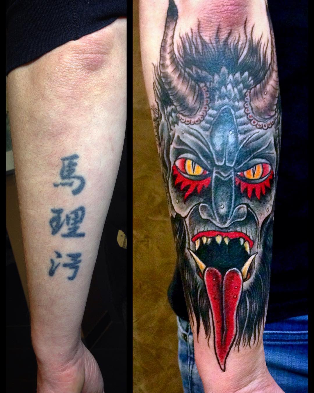 Bye bye Kanji symbols... #tattoo#tattooing#tatovering#tatouage#tatuagem#traditio...