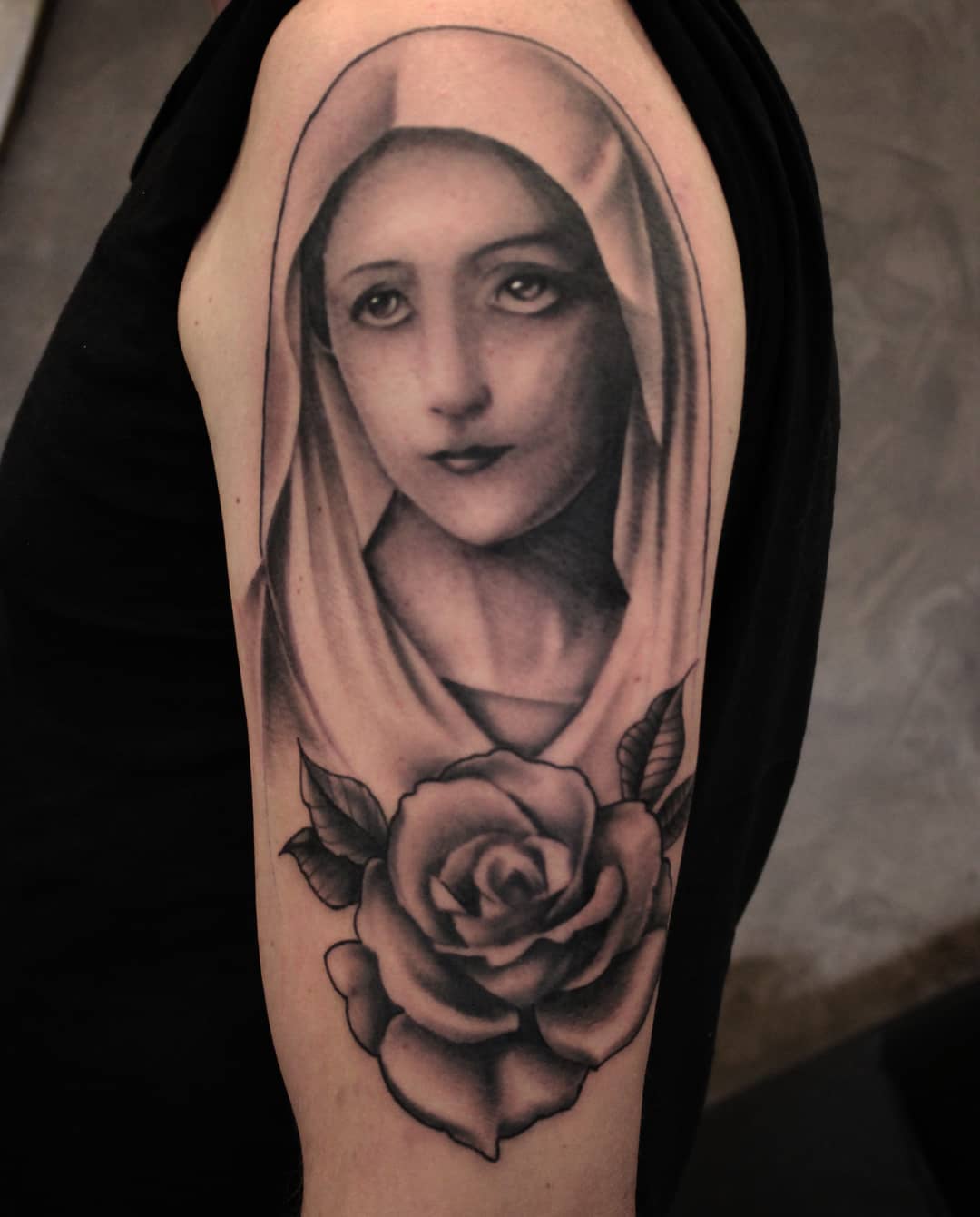Classic one from today, thank you so much for the trust
#germantattooers #tattoo