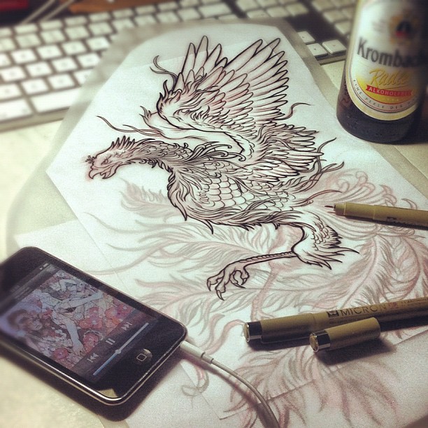 Creative mess on a thursday night #sketch#sketching#drawing#linework#linedrawing...
