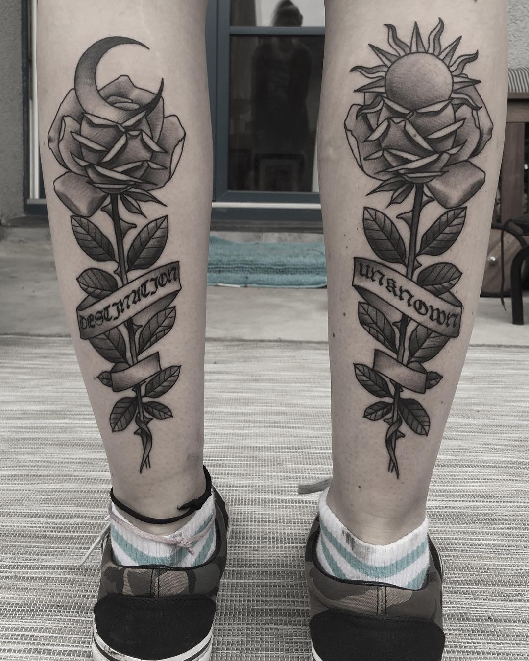 Destination unknown..... #blackandgreytattoo #traditionaltattoos #kimski #goodmo