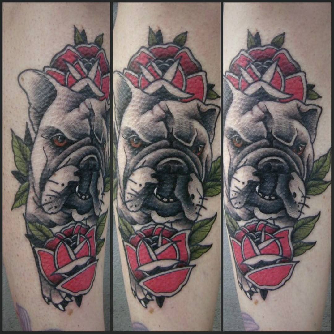 Doggystyle from today.....with this beautyfull britisch bulldog and @ninhannish