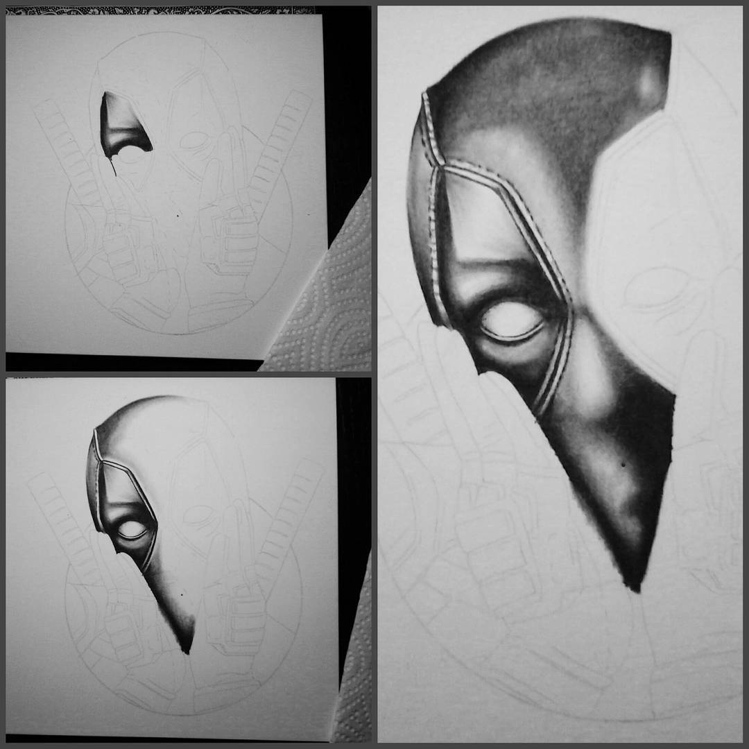 Drawing-night with Mr. Pool....
#germantattooers #tattooworkers #flashpainting #