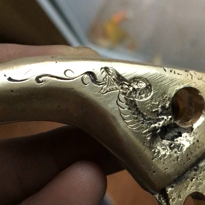 Final look video of the  Creative elaboration of this small "mistake" on this br