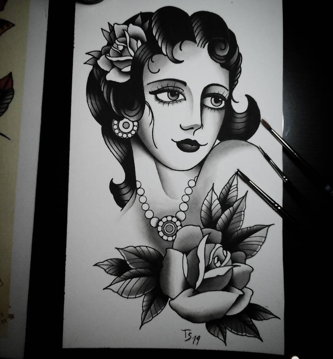 Finally done with this lady
#germantattooers #germanartist #tattooworkers #tatto