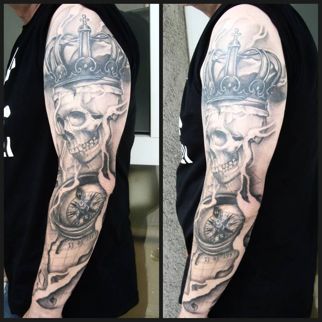 Finished and healed sleeve from a while back....with a lil coverup thx andreas!
