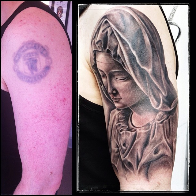 Finished this piece today @royaltattoodk
Tusind Tak, Christian!
#tattoo #tattooi...
