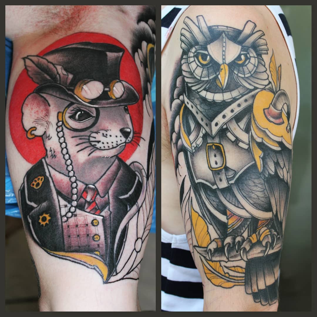 Fresh mouse and healed owl on Marcus, thanks again for your trust and patience.