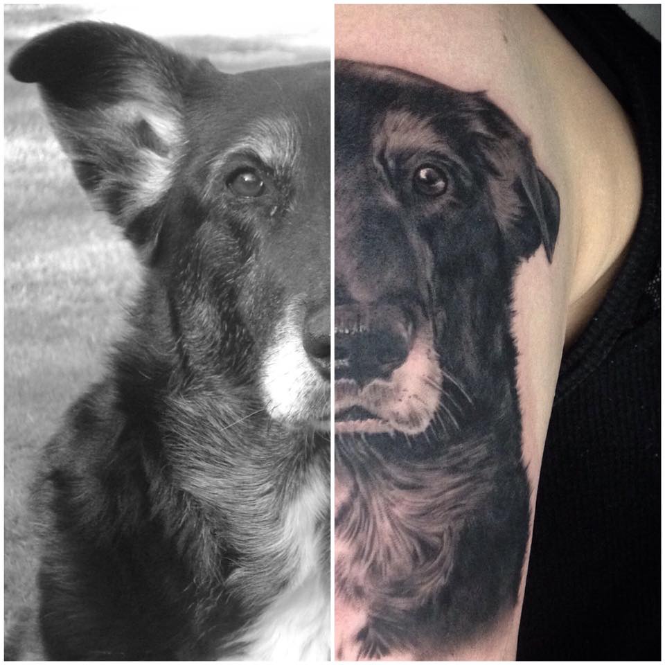Frischer Stoff von Kai - das ganze Tattoo gibt es auf seinem Instagram-Profil zu...
