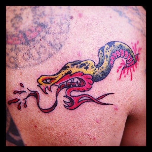 Fun Stuff from Brussels Convention on Dave from Bruges #tattoo #tattooart #oldsc...