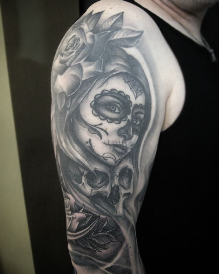 Got a healed shot of this one!  Thank you so much @katzenkumpel71 
#germantattoo