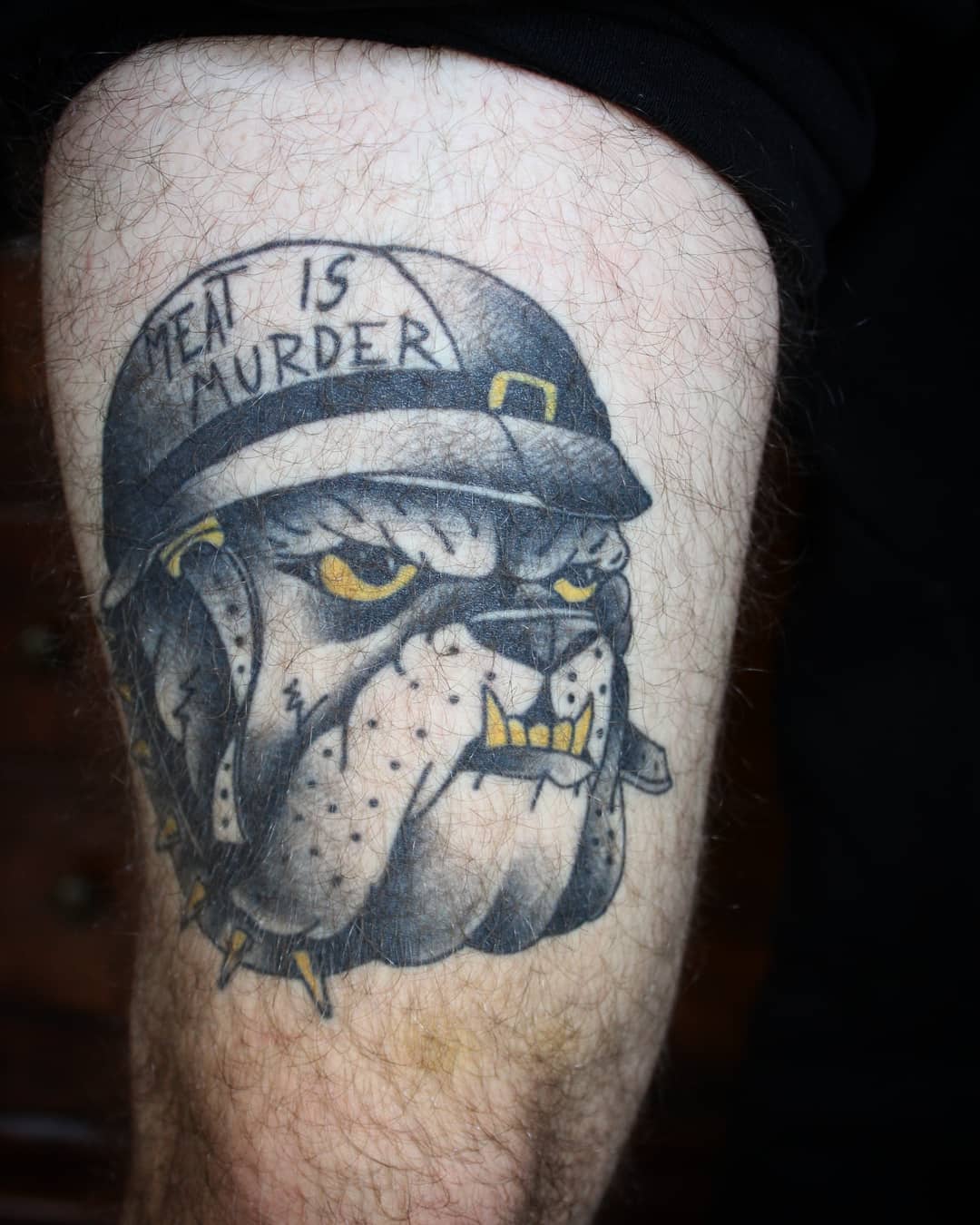 Healed and hairy from last year. Thank you @lasagneboy !
#germantattooers #tatto