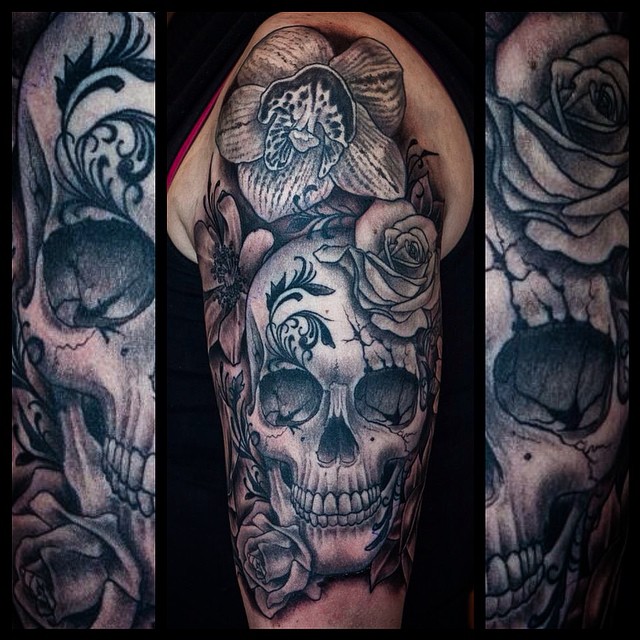 Healed stuff from a few weeks ago...#tattoo#tattooing#greywash#greywashtattoo#fa...