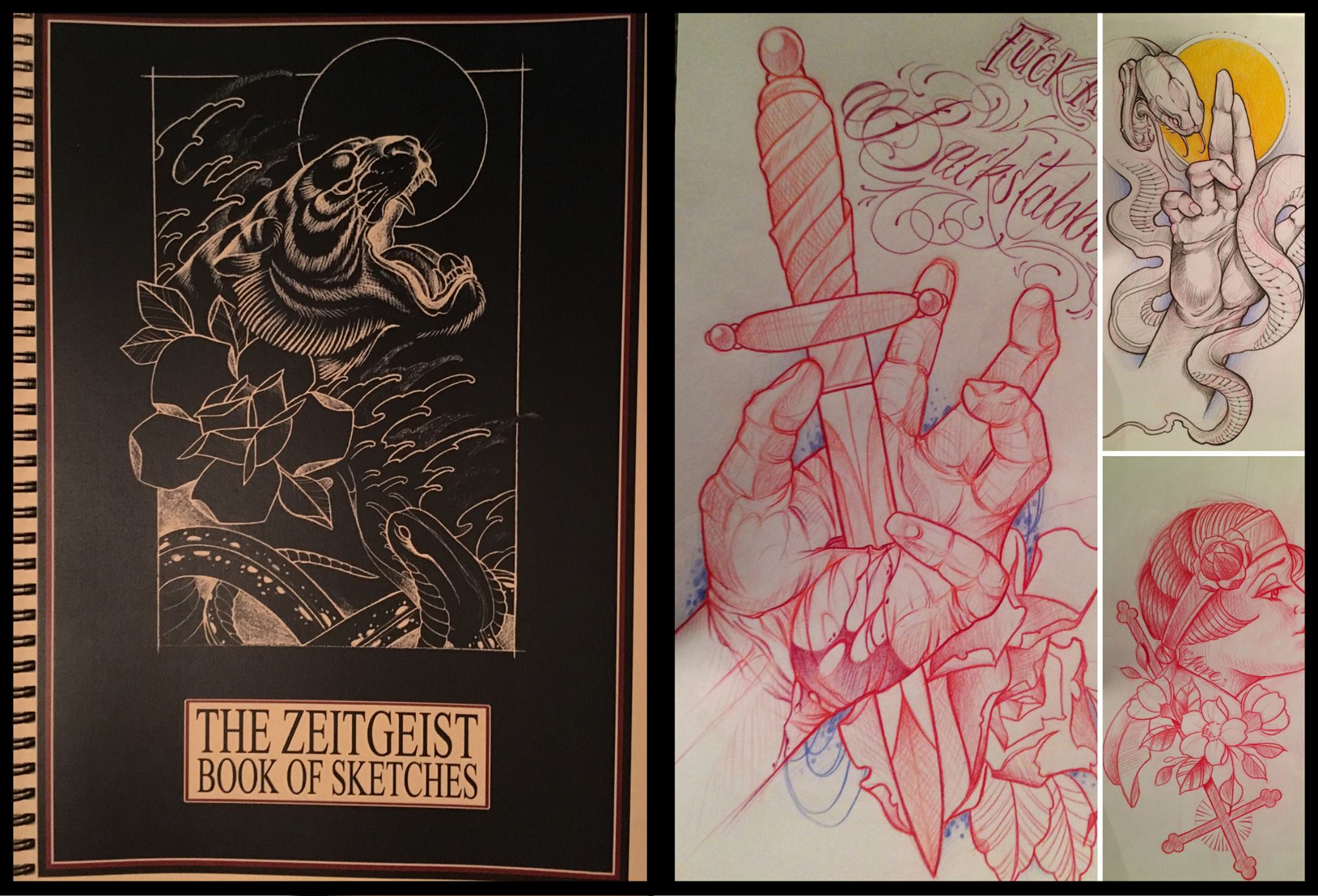 Here we go...Das erste Zeitgeist Sketchbook von Ron Raida ist nach langem warten