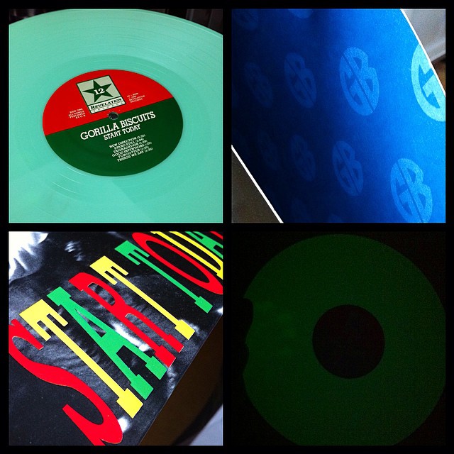 It's heeeere...! My copy of Gorilla Biscuits - Start Today 25th Anniversary Limi...