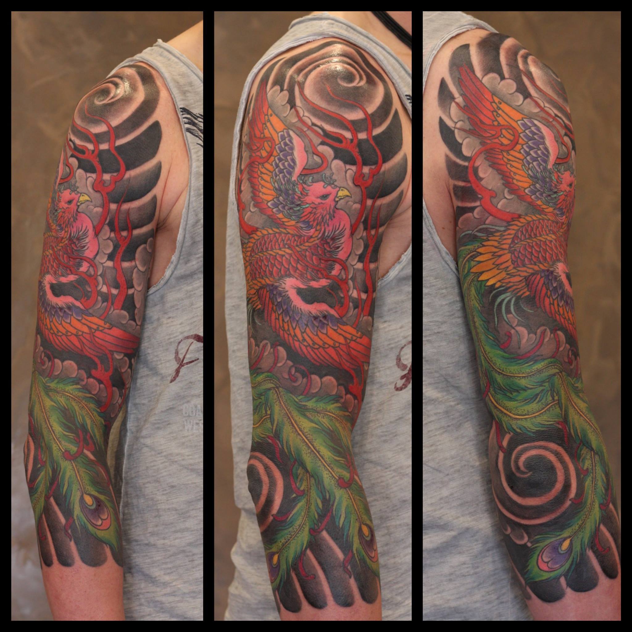 Japan Phönix 3/4 Sleeve von Basti Saaba.