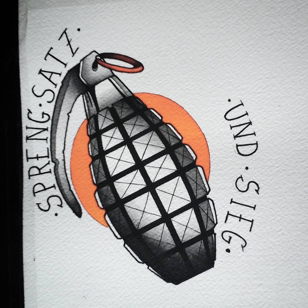 Latenight-painting from last night. Available for tattooing.

#germantattooers #