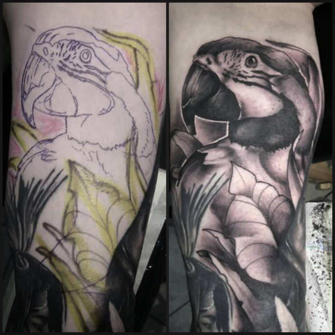 Lil gabfiller from today. THANX to my awesome customer!
#germantattooers #tattoo