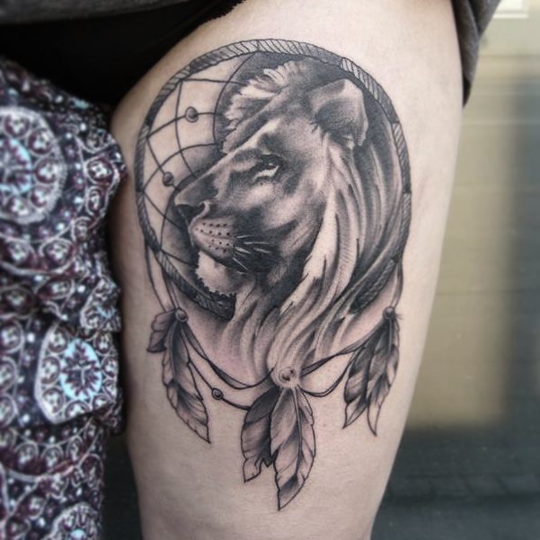 Lil lion from yesterday......thank you vanessa #germantattooers #tattooworkers #
