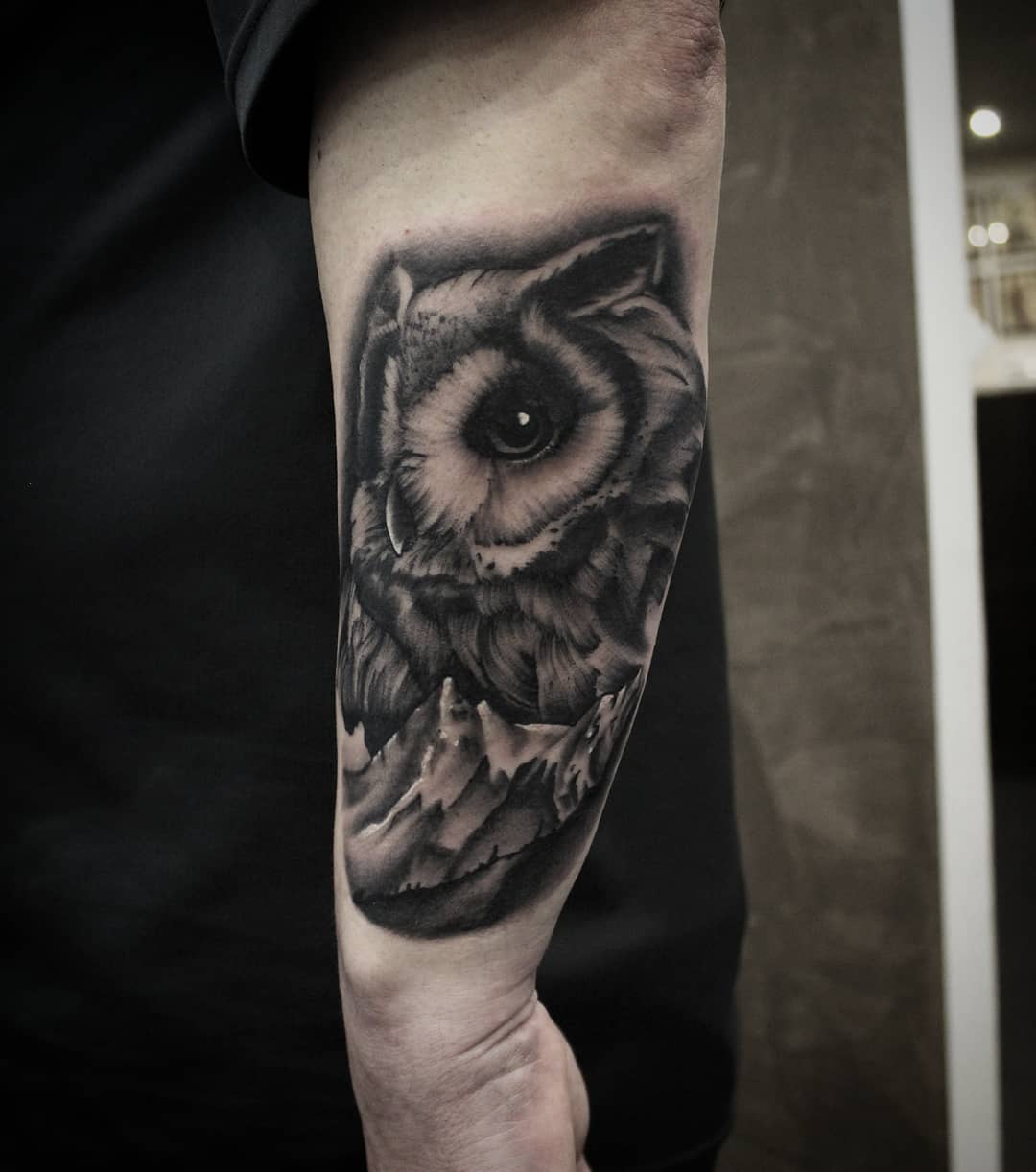 Lil owl from yesterday, thx so much jürgen for the trust
#germantattooers #germa
