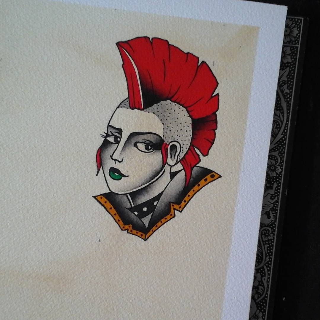 Lil punkrockgirl is looking for a new home, hit me up if interested #germantatto
