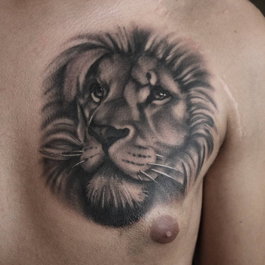 Lionhead from today, thank you so much @mxsler_97 
#germantattooers #tattooworke