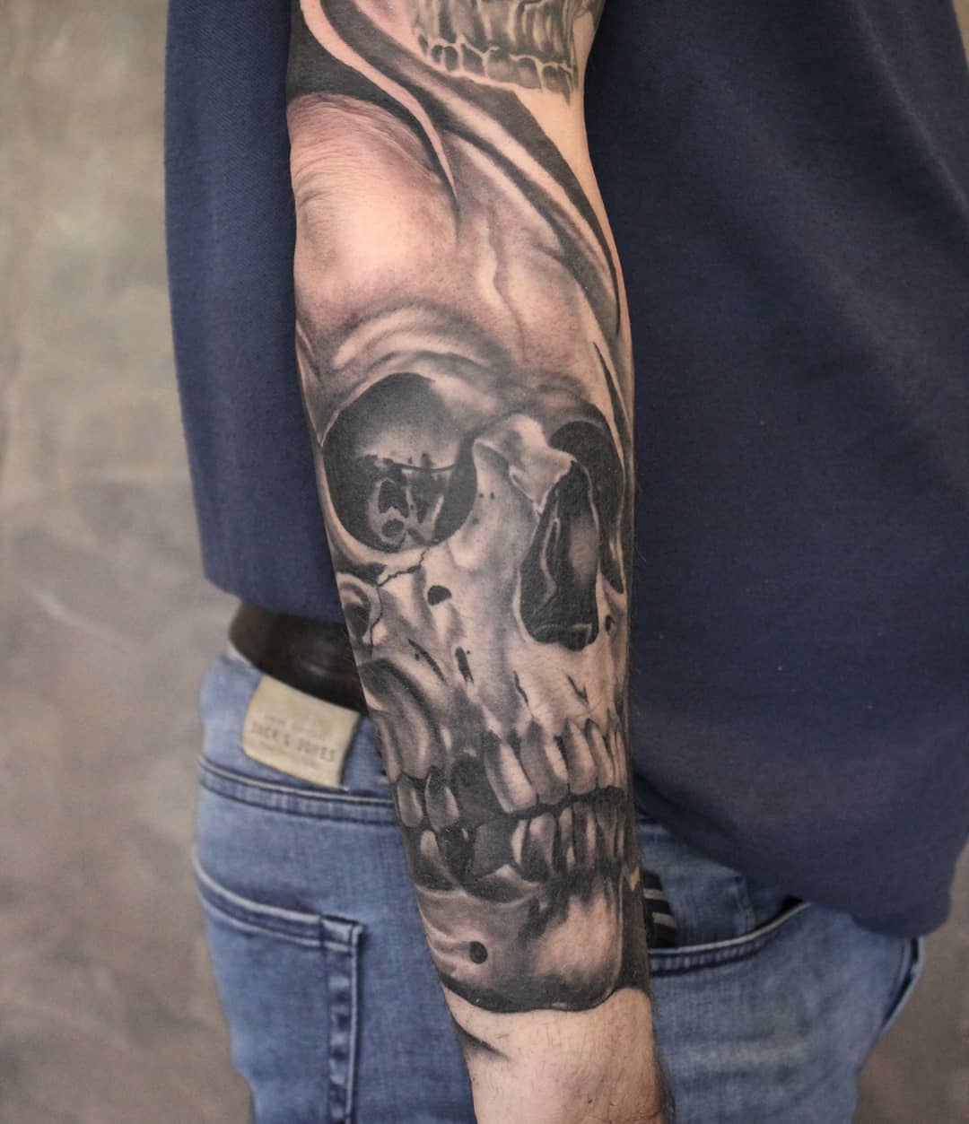 Lower part healed. Thx so much! 
#germantattooers #germantattoo #tattooworkers #