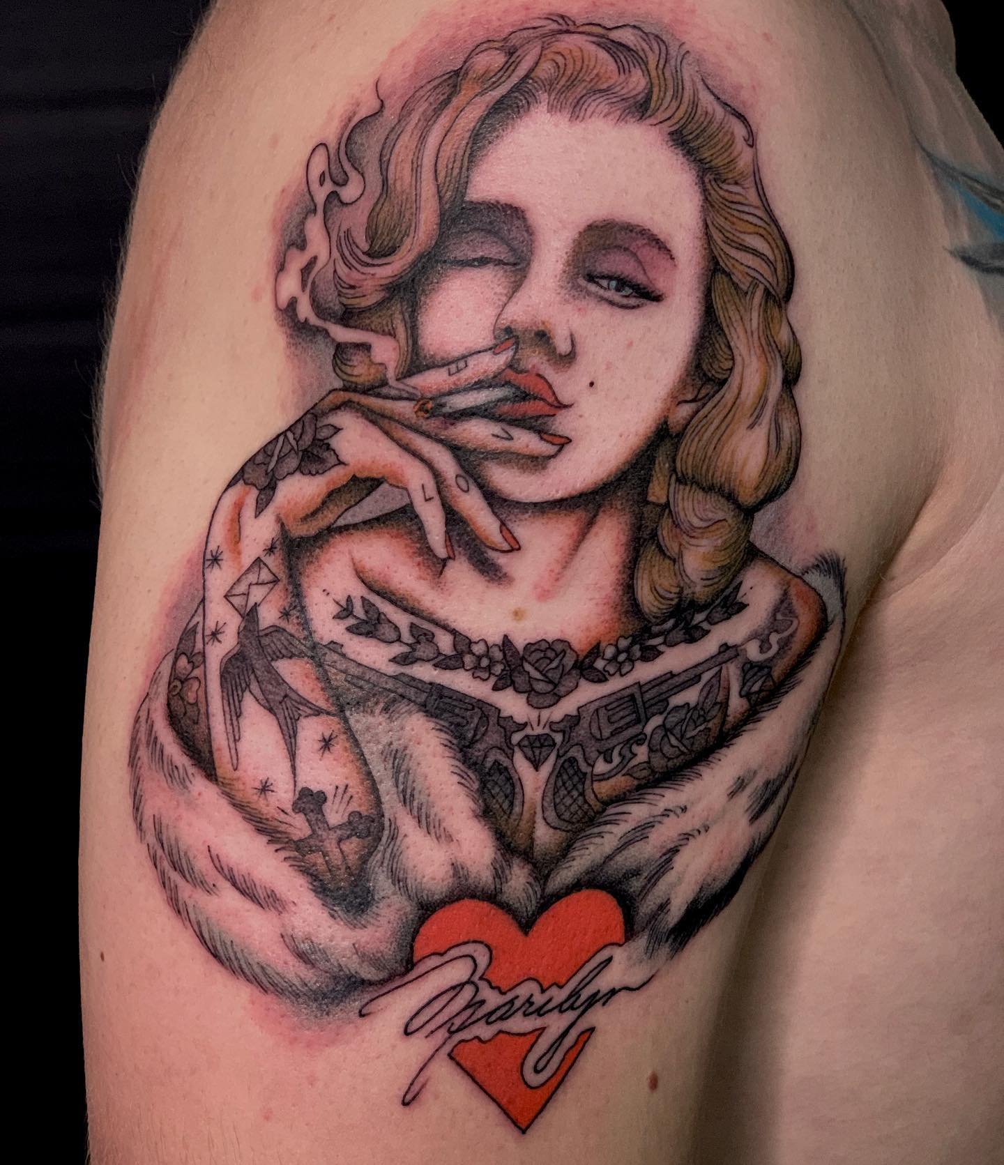 Marilyn interpretiert von @matthias_blossfeld , 
 Für Termine bei ihm schreibt i...