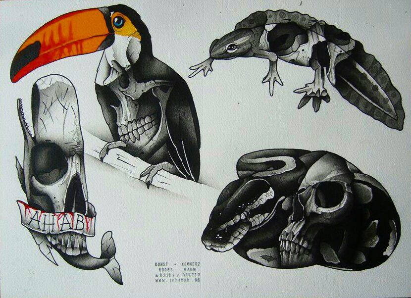 New flash! Whale and bridy already taken. Available for tattooing on the Tattoos