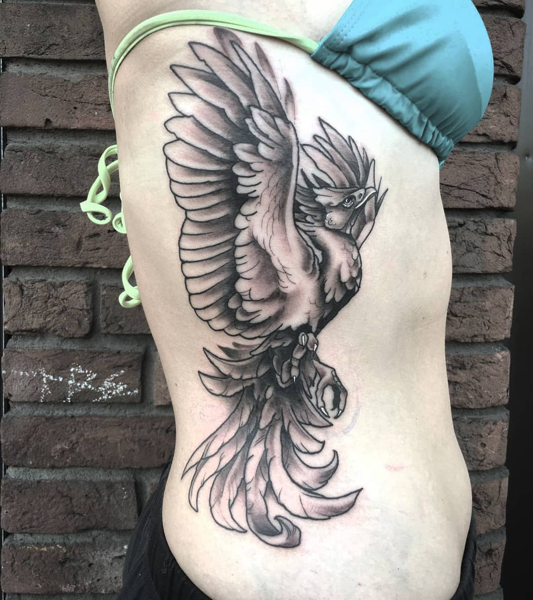 Phoenix from yesterday, Thank you Katharina, your hard as nails
#germantattooers