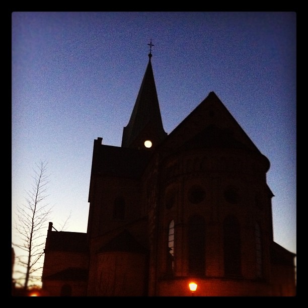 Pott of Doom!  #ruhrpott#church#gothic#herten#doom#dusk#sky ...