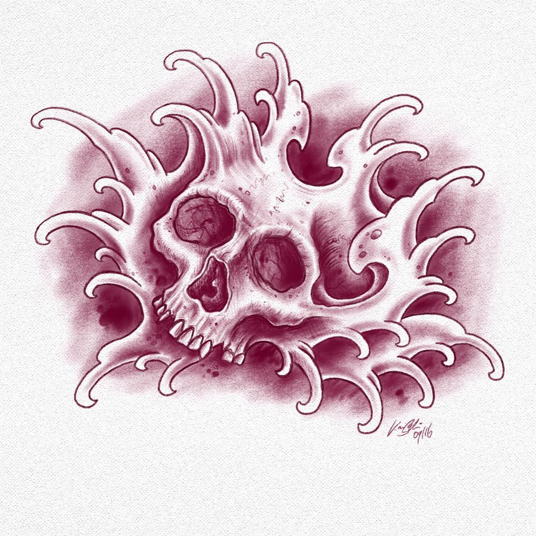 Quick doodle before bedtime
weekend.  #tattoo#tattooing#tatovering #tatouage #tr...