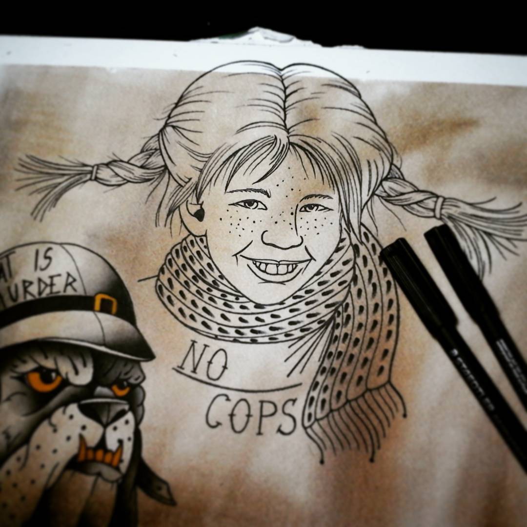 Sei Pippi, nicht Annika!
#germantattooers #tattooworkers #tattoopunks #tattoo #i