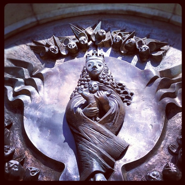 Seltsam? ...doch so steht es geschrieben #church#art#sculpture#catholicchurch#ma...