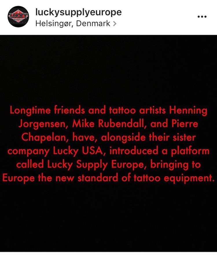 Spread the word!!! This was long overdue!
All the best to @henning_royaltattoo, ...
