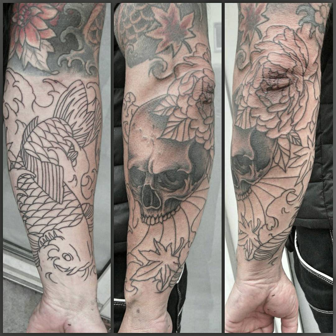 Started this little asian forearm today  please more of this and big thx to Dirk