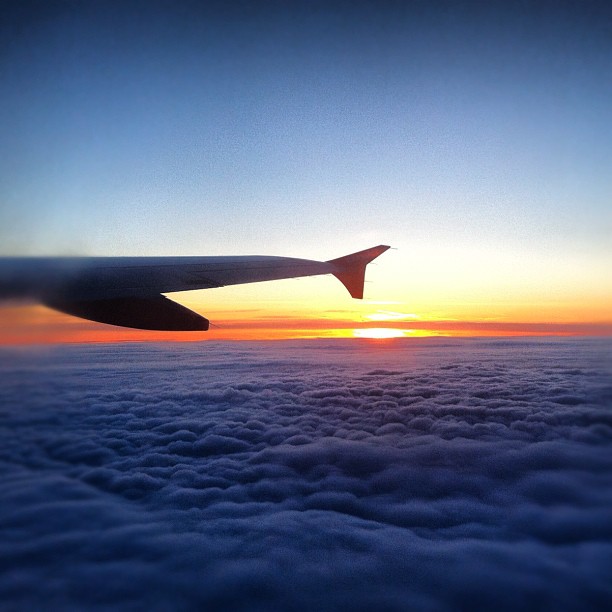 Sunrise over Ruhrpott! #sunrise#dawn#daybreak#ruhrpott #airbus #fly #flying #fli...