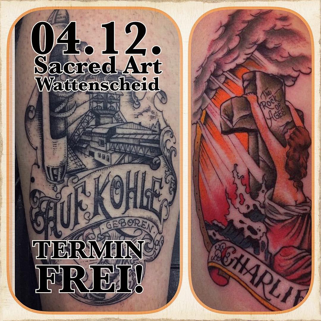 -TERMIN FREI!-
04. DEZ. 2017- SACRED ART ELECTRIC TATTOO-
Liebe Tattoogemeinde i