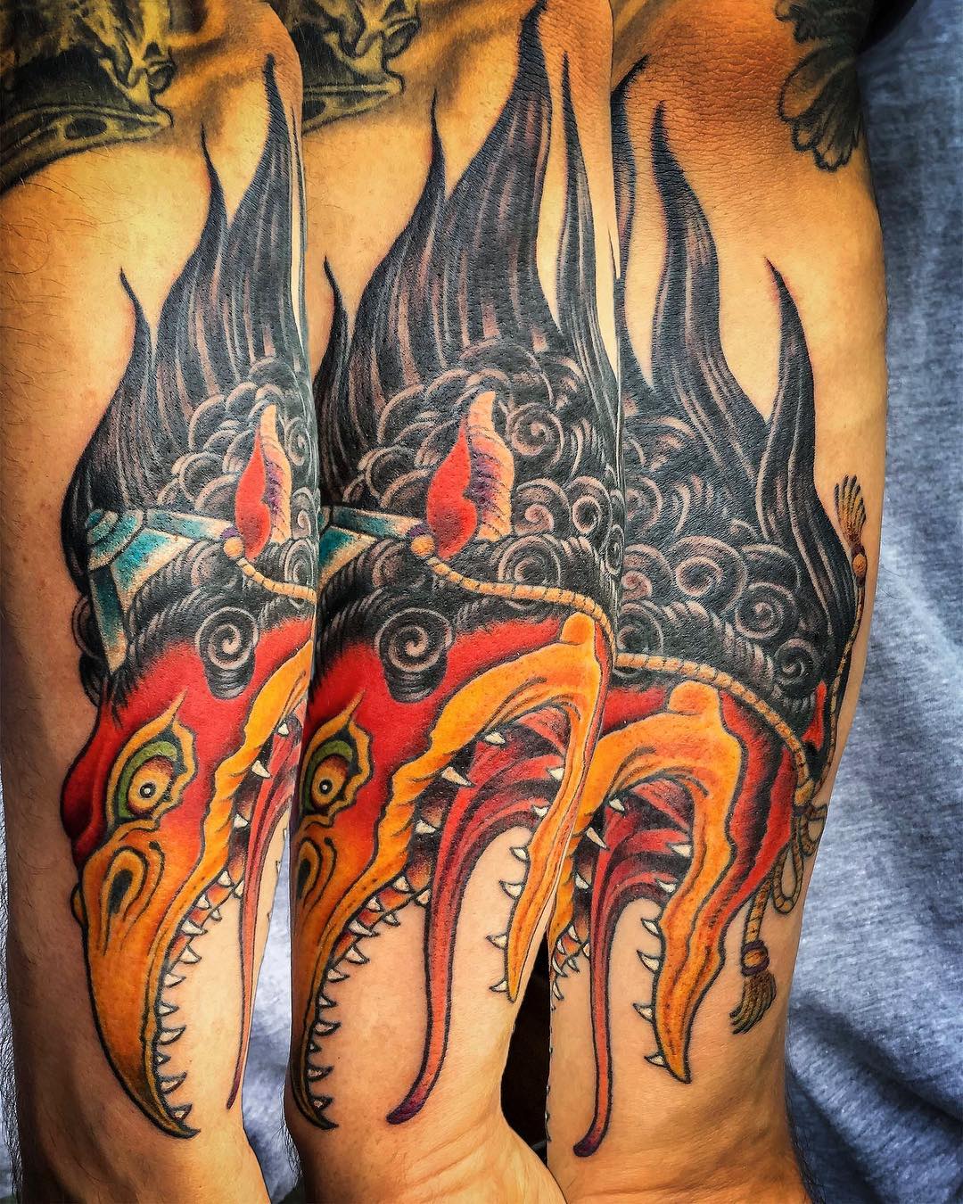 Terrorvogel!
.
.
.

#tattoo #tattooing #tatovering#tatuagem #tatouage #garuda#ka...