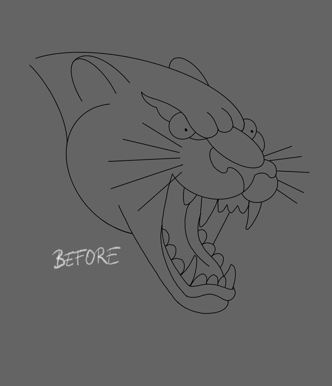 Took this classic Panther head design by @brad_stevens from @thegoodbook and pla...