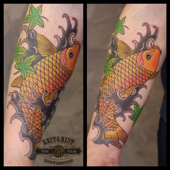 Traditional Koi von Basti Saaba angefertigt.