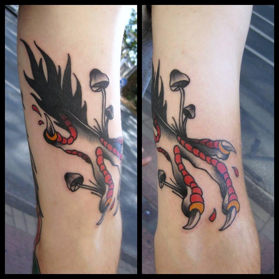 Wannado claw from yesterday....big thx @lnclvs for the peaceful session #germant
