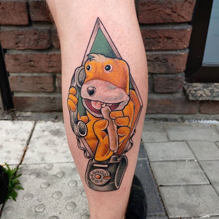 Wer kennt ihn noch????
 Tattoo von @sail_home gestochen  #oldschool #oldschoolta...
