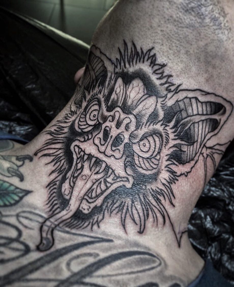 Work in progress by the great @xkaix  #blackworktattoos #ruhrgebiettattoo #zeitg...