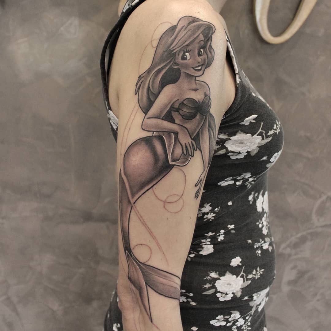 Arielle for Daniela. Thx so much for your Trust! WiP
#germantattooers #germanart