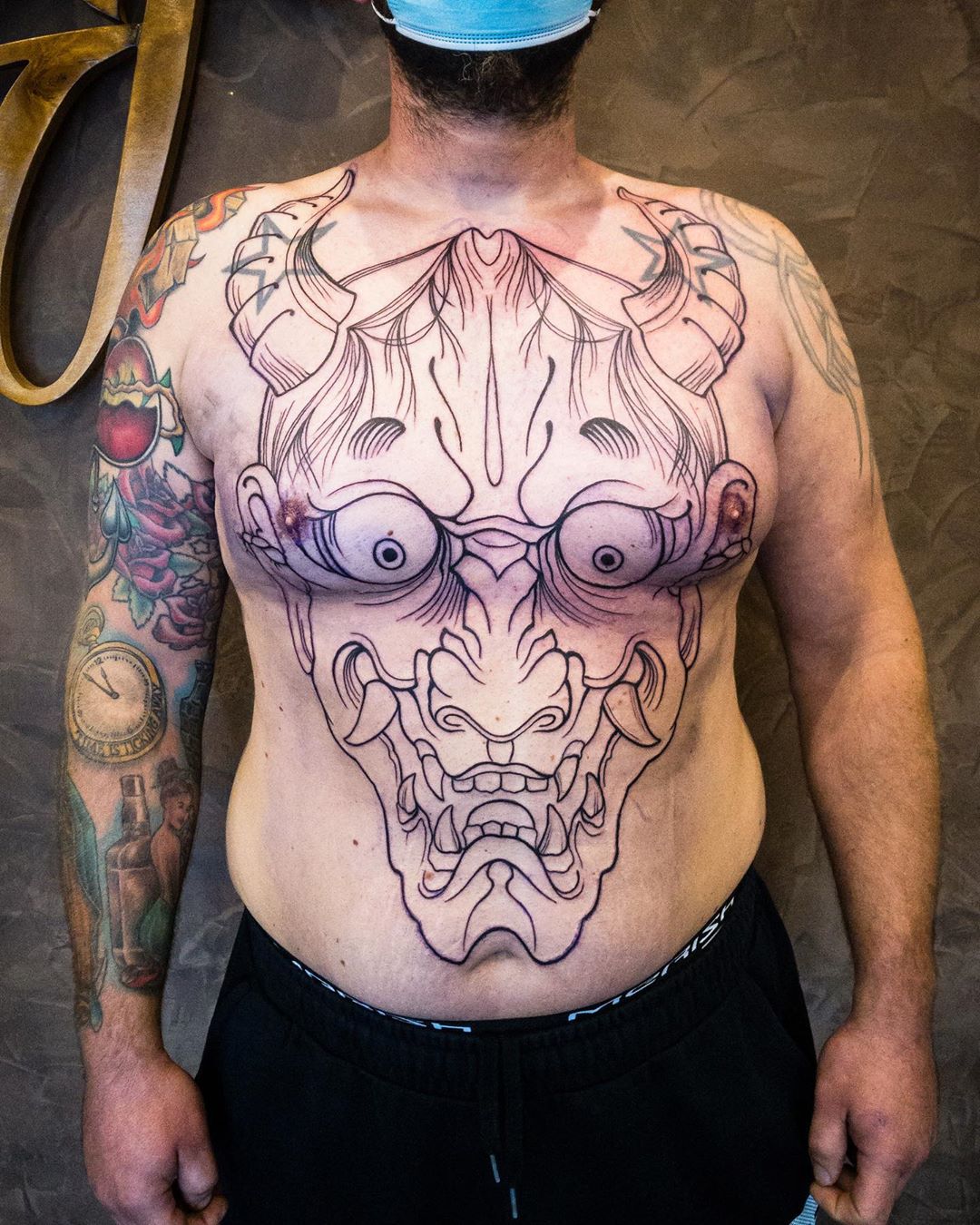 般若
.
Work in progress
.
.
#tattoo#tattooing#tatuagem#tätowierung#lines#linework...